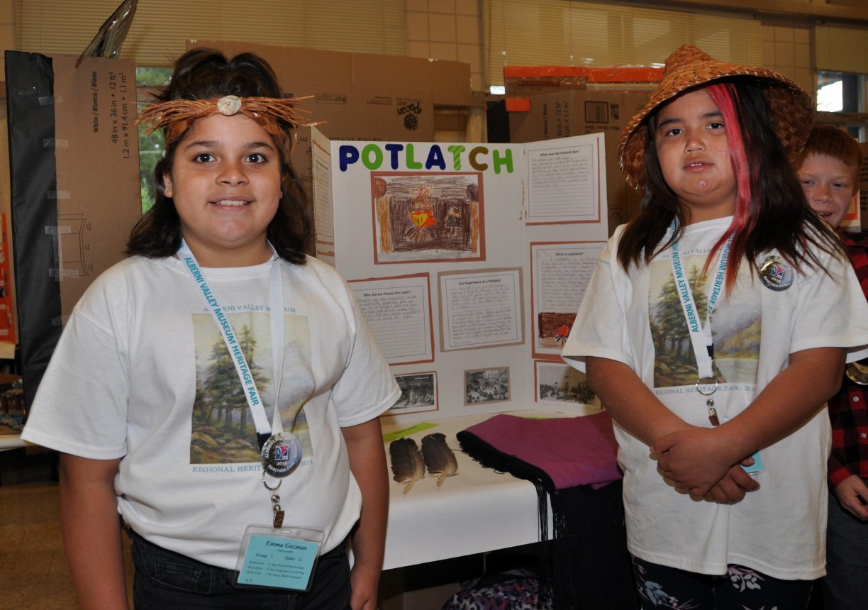 Heritage Fair attracts students from across Vancouver Island HaShilthSa Newspaper